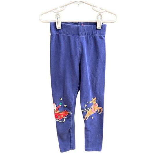 Mini Boden Appliqué Leggings, GUC (stain, minor WW), Sz 4-5Y (110cm) (4A) - Picture 1 of 6